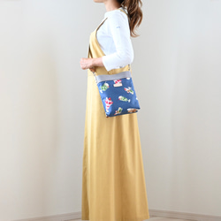 大人が持ちたいメロンソーダにいちごパフェ♩水筒、ペットボトル、傘が入って便利なサイズ＃ブルー 2枚目の画像