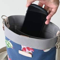 大人が持ちたいメロンソーダにいちごパフェ♩水筒、ペットボトル、傘が入って便利なサイズ＃ブルー 8枚目の画像