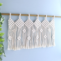 オーダー】F42マクラメカフェカーテン・マクラメのれん