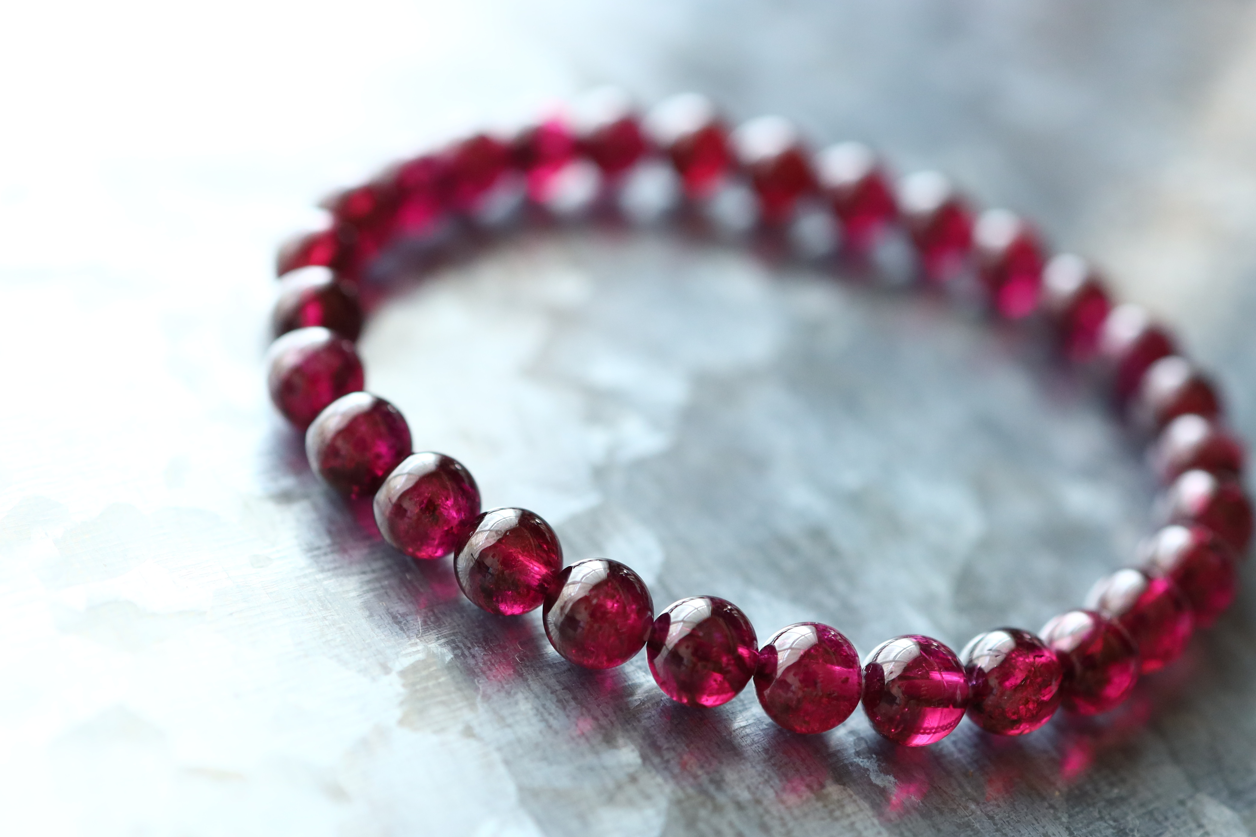 …☆スーパープレミアムブレス☆ロードライトガーネット：6ミリ☆…☆天然石ブレスレット☆…