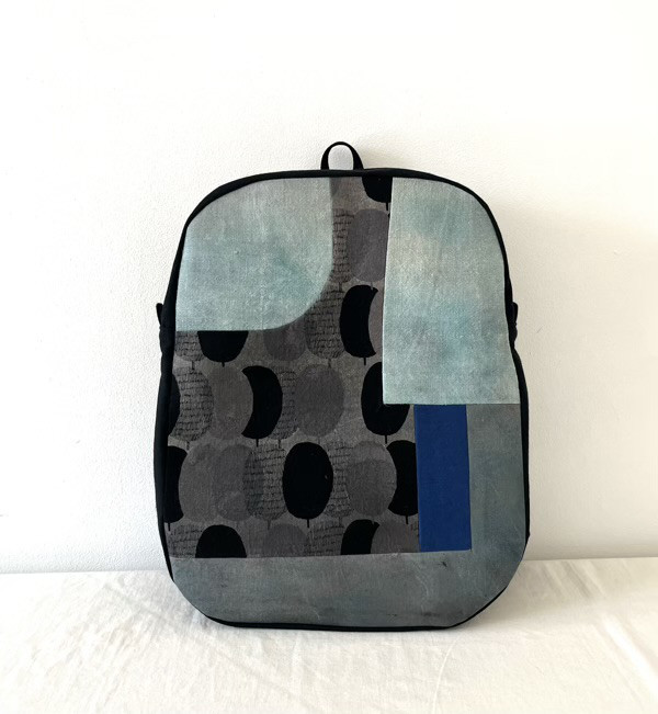 3Way防犯便利リュックバッグL＊アートパッチ♪1517Creema限定