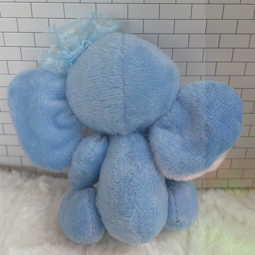 水色ぞうさんのぬいぐるみ ぬいぐるみ rururibon 通販 19849722