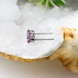 ロードライトガーネット　5mm（1ペア） 3枚目の画像