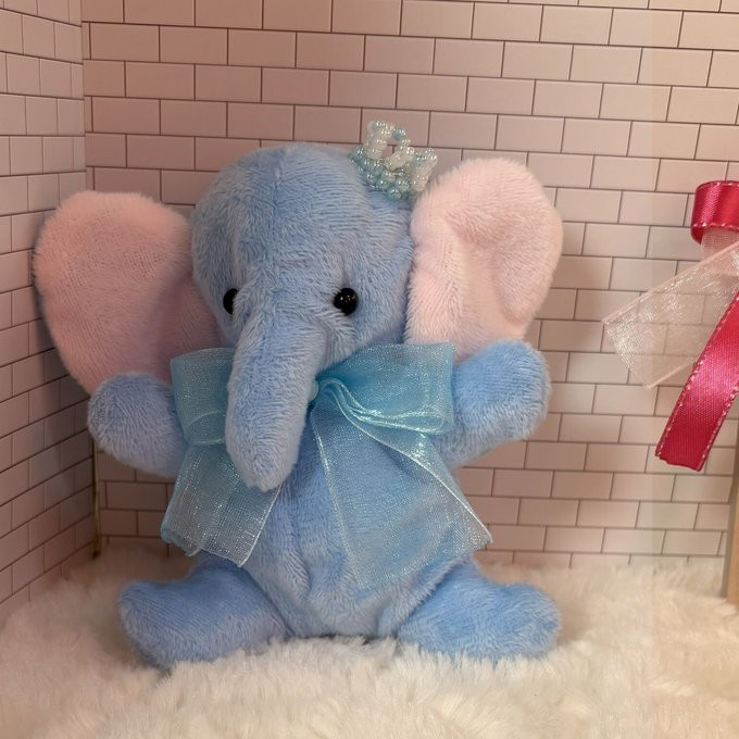 やわらか☆ぞうさんのぬいぐるみ