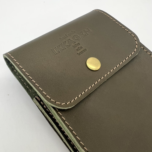 旧型】レザースマホベルトポーチ（ハンドメイド／コンパクト／iPhone