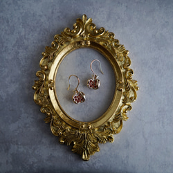 秋の実り／柘榴のピアス（イヤリング） 2枚目の画像