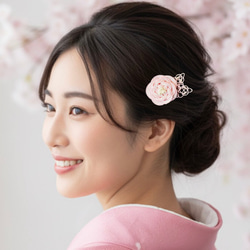 ゼクシィ掲載】MA233 蝶々アレンジピン ヘアピン ウェディング