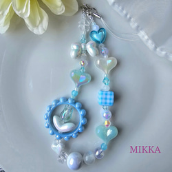 新品　フレンチブルドッグのビーズのストラップ　写真が下手でスミマセ 新品 フレンチブルドッグのビーズのストラップ 写真が下手でスミマセ