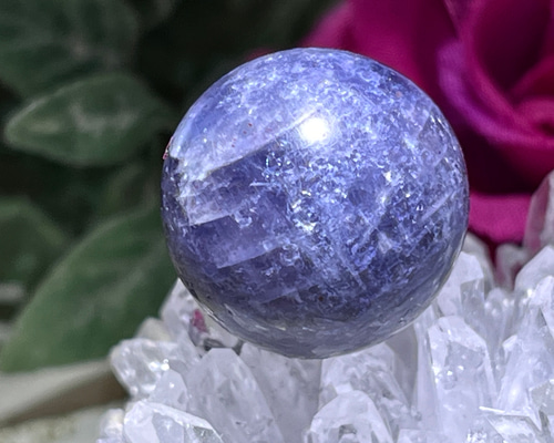 ⭐︎天然石 アイオライト スフィア 66mm ⭐︎天然石アイオライト