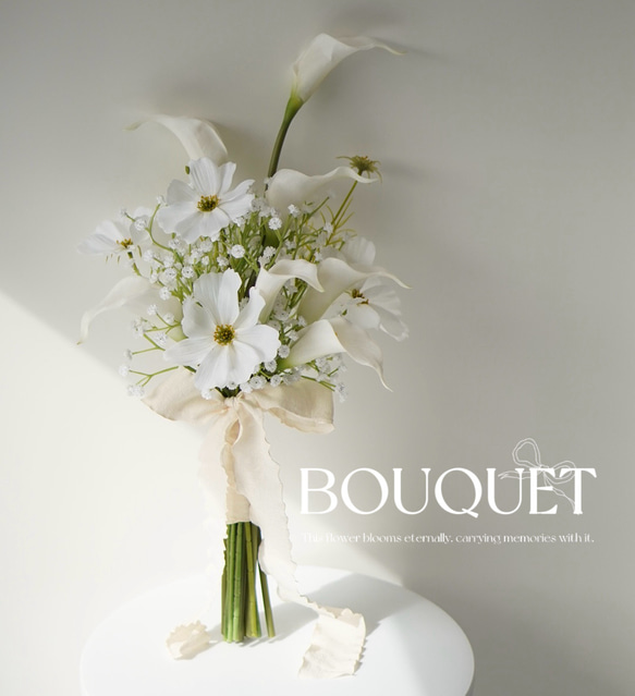 コスモス かすみ草 カラー ┊︎ アーティフィシャルフラワー