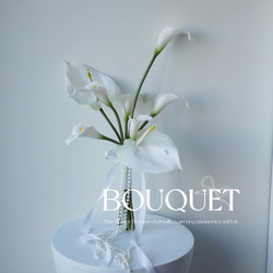 リゾート ┊︎ アーティフィシャルフラワーブーケ ウェディング