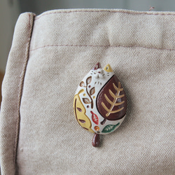 猫のブローチ　秋拾い※セット 11枚目の画像