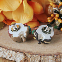 猫のブローチ　秋拾い※セット 4枚目の画像