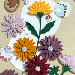 想いを伝えるフラワカード(ポットマムミックス) 2枚目の画像