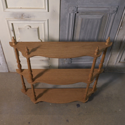 受注製作】ろくろ脚 コンソールテーブル 壁面収納 ミニテーブル サイド