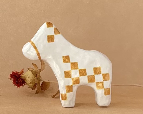 ヤチコダルマ　2026干支 シマウマ 張り子　限定品　超レア 干支だるま 2026年 午年 ヤチコダルマ ヤチコダルマ -の商品詳細 | 蔦