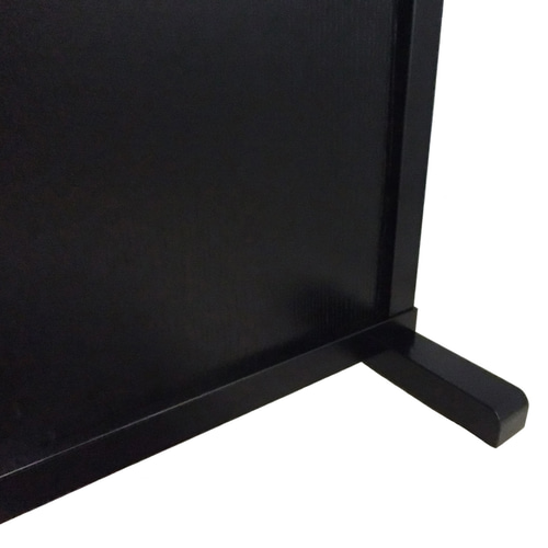 格子 衝立 ブラック ③ パーテーション 間仕切り パーテーション