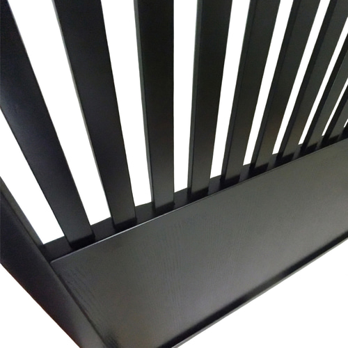 インテリアパーテーション　格子状3連スクリーン　ブラック仕上げ　限定１台製作衝立 格子 衝立 ブラック ③ パーテーション 間仕切り パーテーション