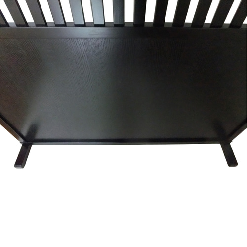 格子 衝立 ブラック ③ パーテーション 間仕切り パーテーション