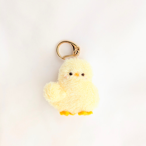 受注制作】ふわふわひよこちゃんキーホルダー ぬいぐるみ ainote 通販