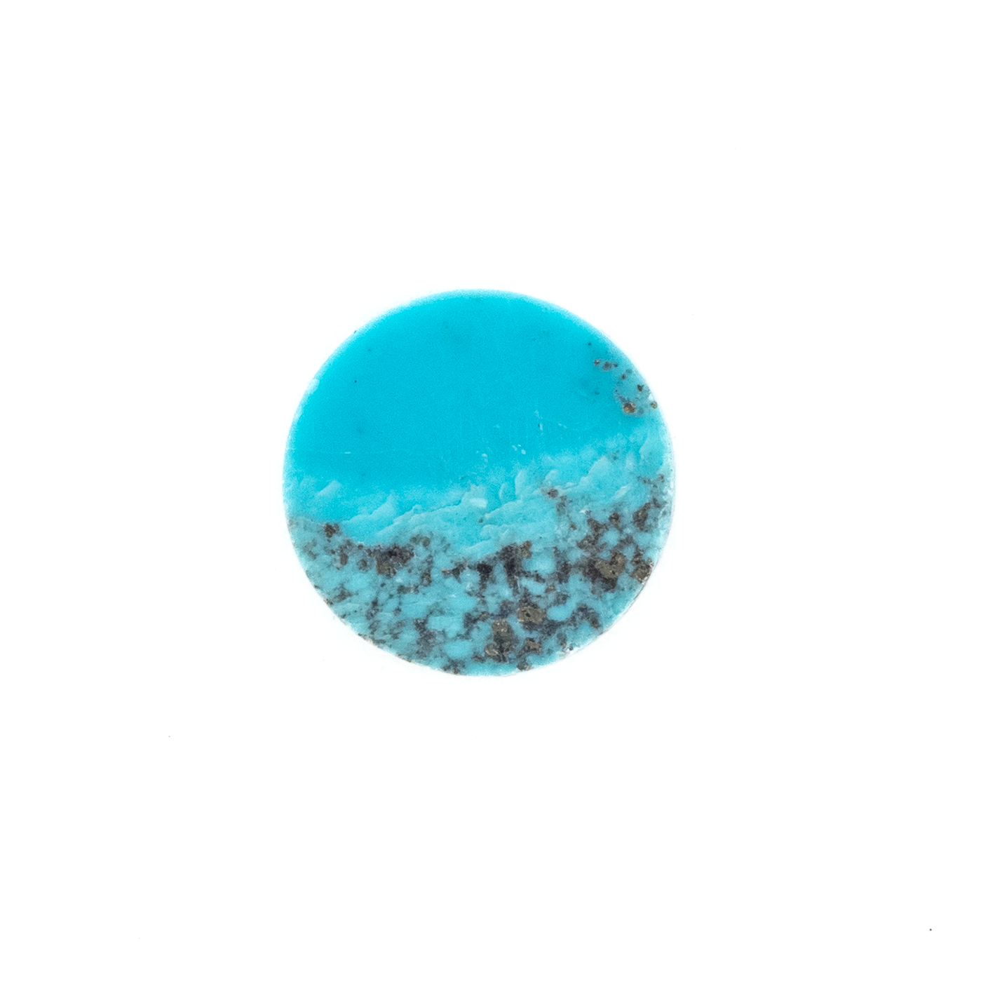 【さざなみのような模様の美しい石】ターコイズ  4.0ct
