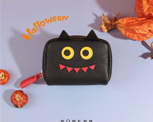 感謝価格　人気　猫柄　ハロウィン　10cmファスナーポーチ　小銭入れ　人気 感謝価格 人気 猫柄 ハロウィン 10cmファスナーポーチ 小銭入れ 人気