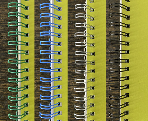 B6　2026スケジュール付リングノート　なかよし？（ネオンライム） 2枚目の画像