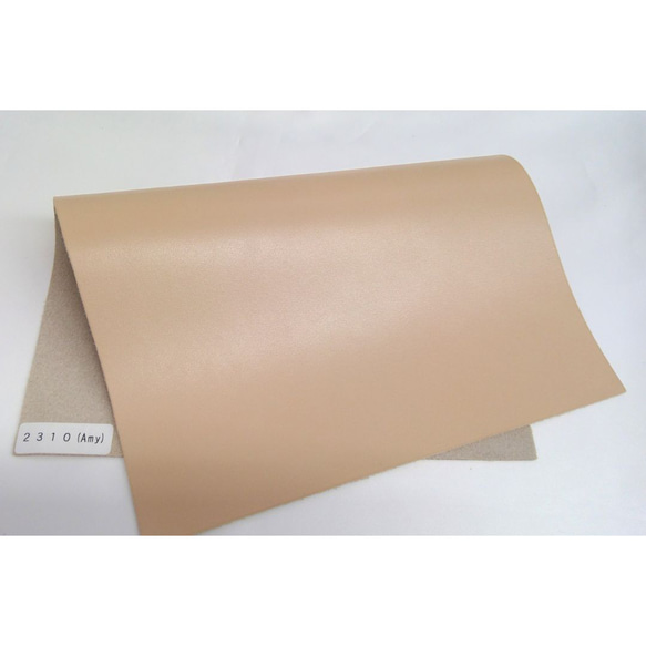 【A4サイズ】国産牛革　ソフトレザー　エイミー/Amy  (ベージュ系) 7枚目の画像