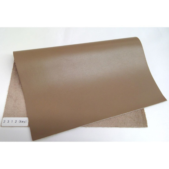 【A4サイズ】国産牛革　ソフトレザー　エイミー/Amy  (ベージュ系) 11枚目の画像