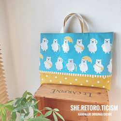 ミモザ 後ろゴム 袖なしスモック 062e6a45312d0a6418429f8a52f393