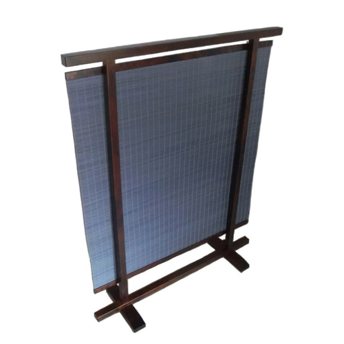 青い間仕切り おしゃれな簾 衝立フィットパネル ブルー木簾 青い間仕切り おしゃれな簾 衝立フィットパネル ブルー木簾