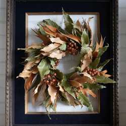 男前な秋リース 7枚目の画像