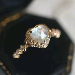 ルチルクォーツリングsilver925k18gp 指輪・リング marjoram 通販