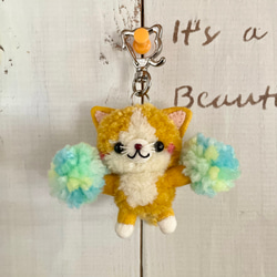 あなたを応援！！ チアリーダーなクマさん♪ ぬいぐるみ ぼんぼん♪こ