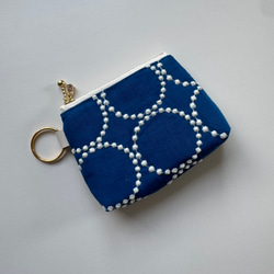 ミナペルホネン　ハンドメイド　ポーチ ミナペルホネン minaperhonen sky flower ハンドメイド ポーチ