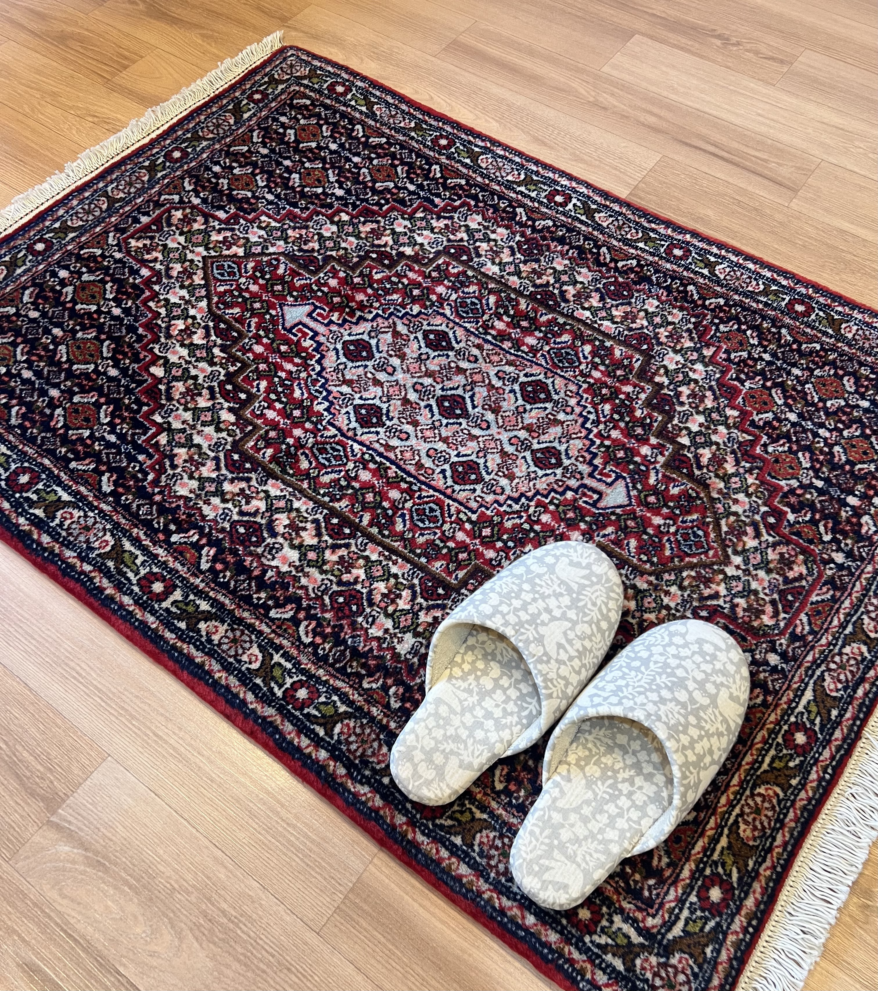 ■■掘り出しモノSALE■■セネ絨毯【102×74】No.7660　リビング・新築祝い・プレゼント・玄関マット