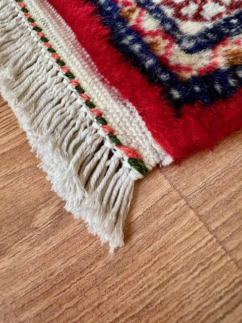 ■■掘り出しモノSALE■■セネ絨毯【102×74】No.7660　リビング・新築祝い・プレゼント・玄関マット