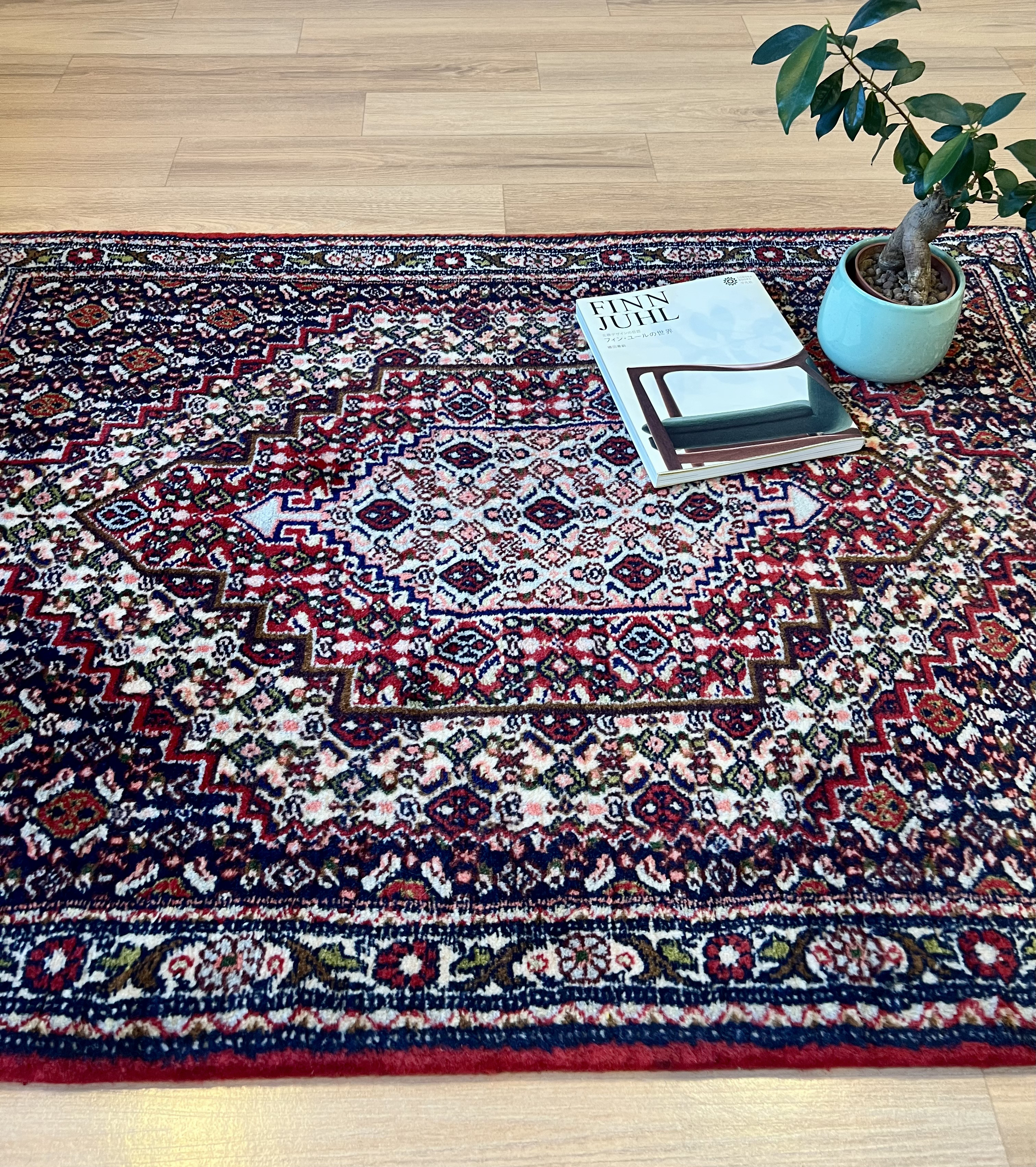 ■■掘り出しモノSALE■■セネ絨毯【102×74】No.7660　リビング・新築祝い・プレゼント・玄関マット