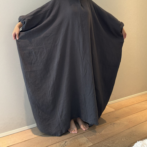 よもぎ蒸しガーゼマント《一重タイプ》 その他インテリア雑貨 薬草