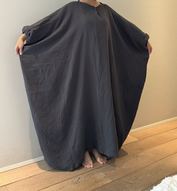 よもぎ蒸しガーゼマント《一重タイプ》 その他インテリア雑貨 薬草