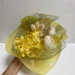 プリザーブドフラワーの花束 3枚目の画像