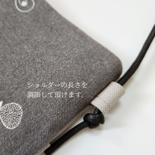 ミナペルホネン dop choucho スマホショルダー ポシェット ポーチ