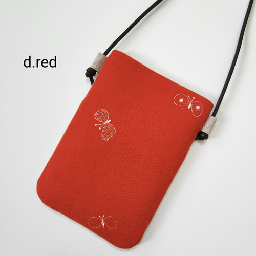 ミナペルホネン dop choucho スマホショルダー ポシェット ポーチ