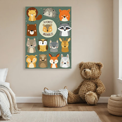 馬の頭の彫刻) - 装飾ブックエンド、ローポリ、幾何学模様 立体