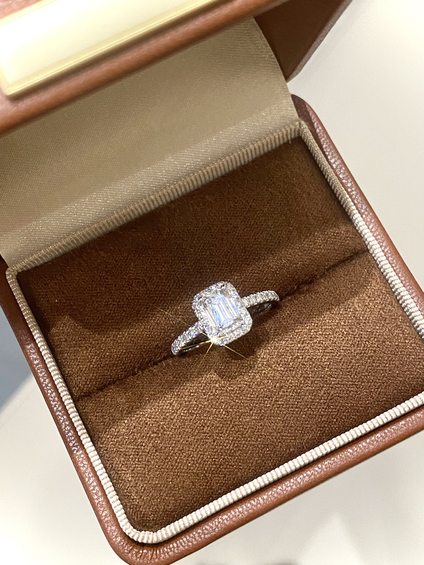 ラボグロウンダイヤモンドリングPt950　0012