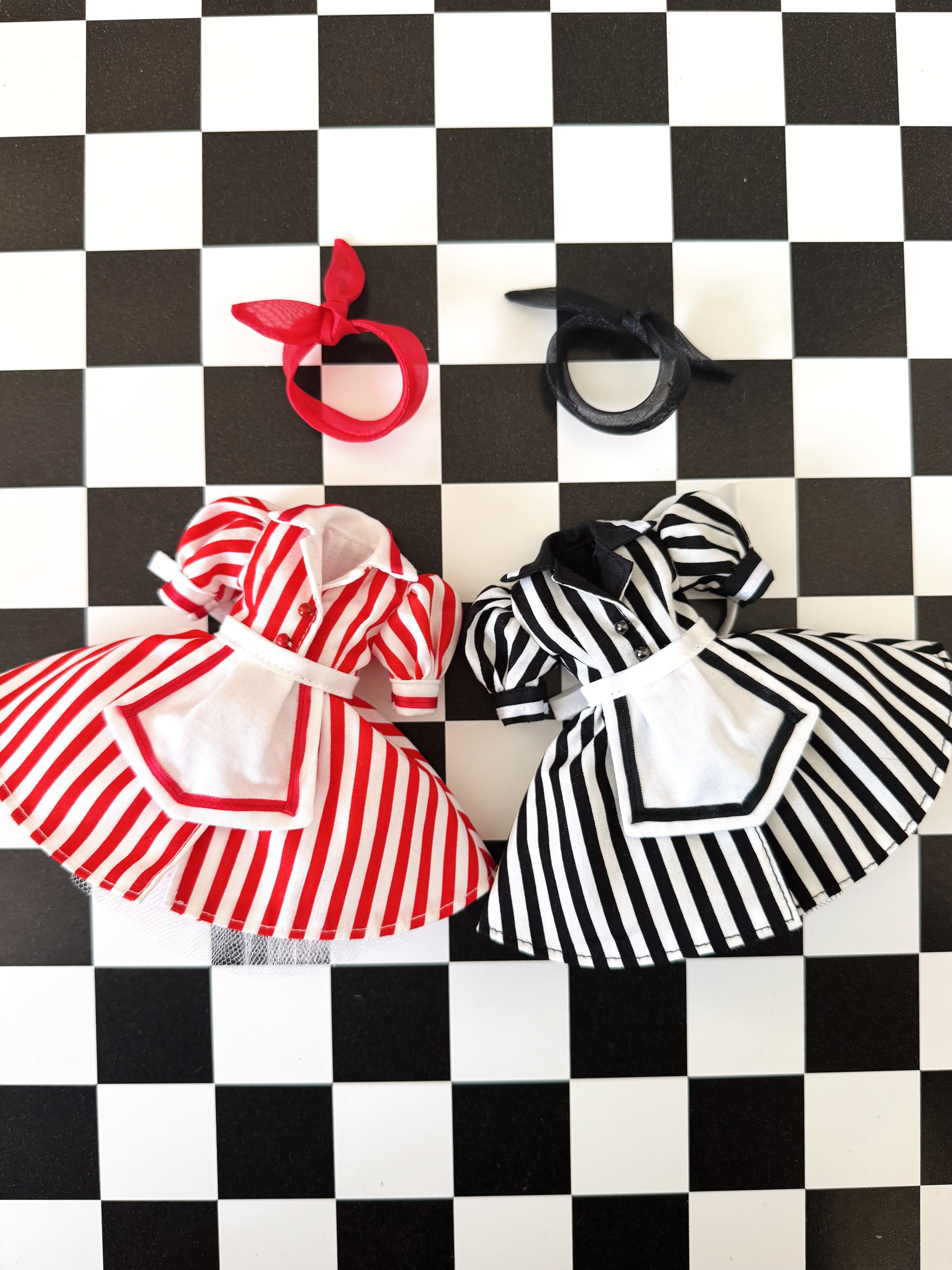 ダイナーガール　ドレスセット　22cmドール　1/6サイズドール　ブライス