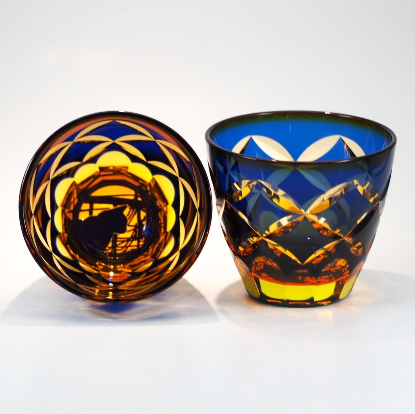 夕焼け+万猫鏡/ぐい呑みS 【受注制作30日】