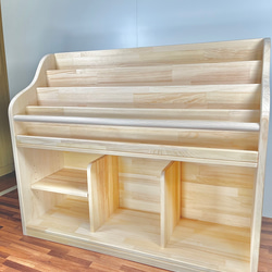 絵本棚 サイドウェーブ 90日発送 本棚・絵本棚・マガジンラック Kei