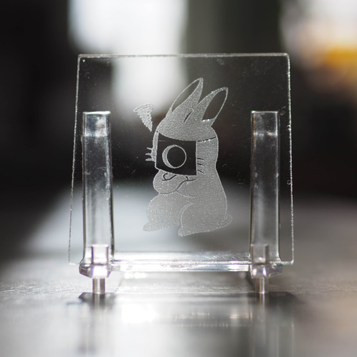 ⑦＊オバケの森とデビルうさちゃん＊シーグラスアート ❤️うさちゃん❤️お嫁に行くの❤️❤️シーグラスアート❤️ - メルカリ