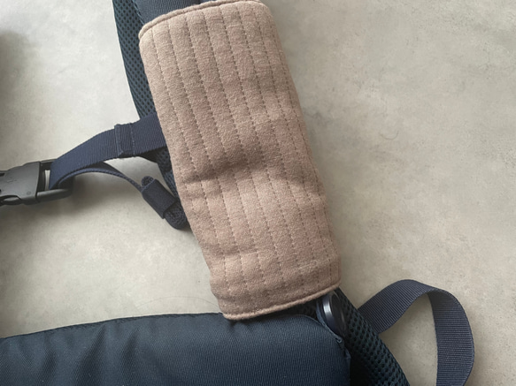 もちもち　ニット　肩紐カバー　抱っこ紐カバー　サッキングパット　よだれカバー　エルゴ　 10枚目の画像